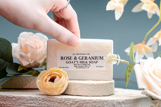 Goats Milk Soap Rose & Geranium